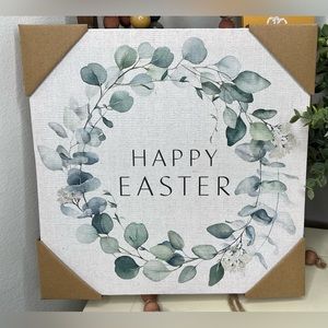 Brand New-Happy Easter Linen Wall Art